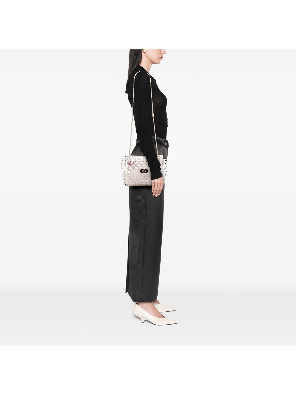 Valentino Garavani Rockstud Spike Flap #275305V86B - Picture 7 of 7